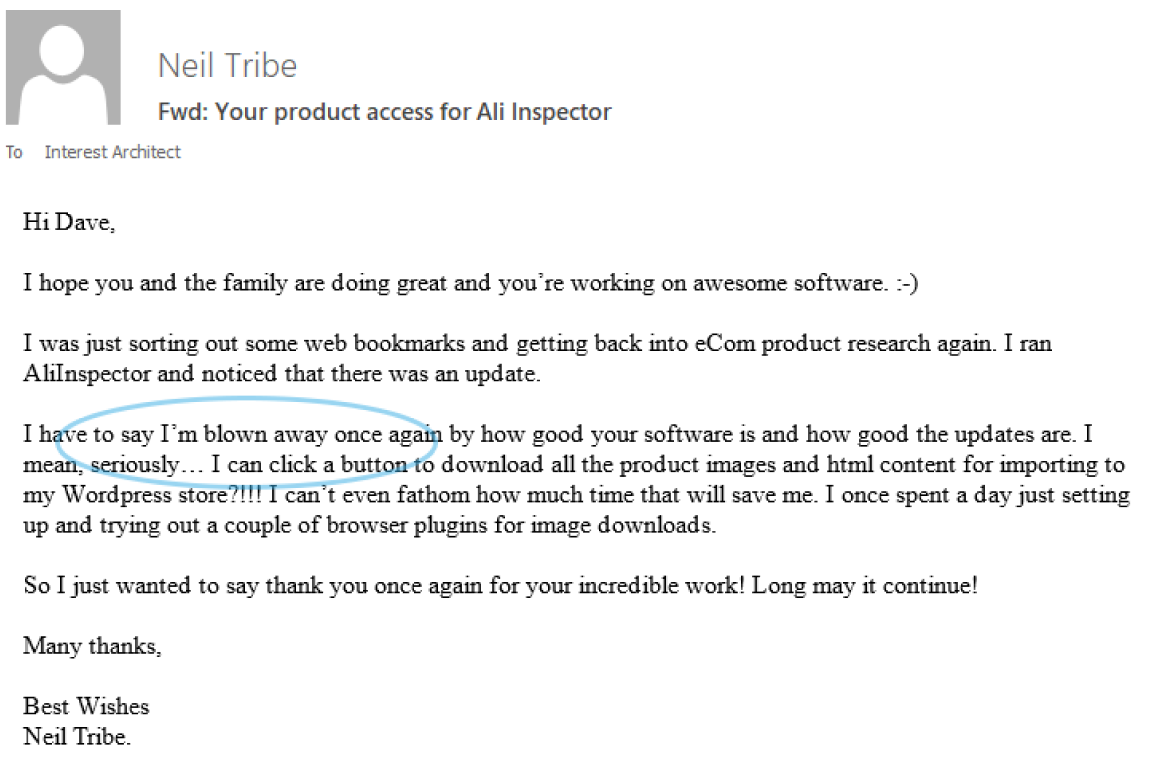 Ali Inspector Review