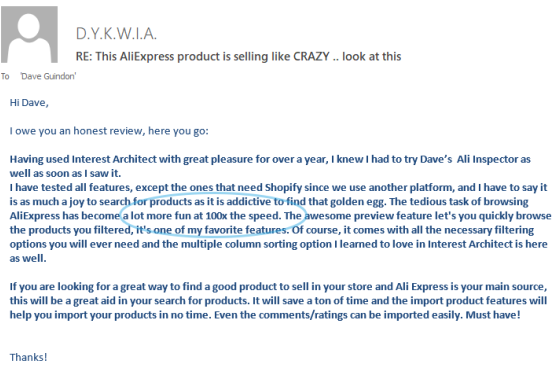 Ali Inspector Review